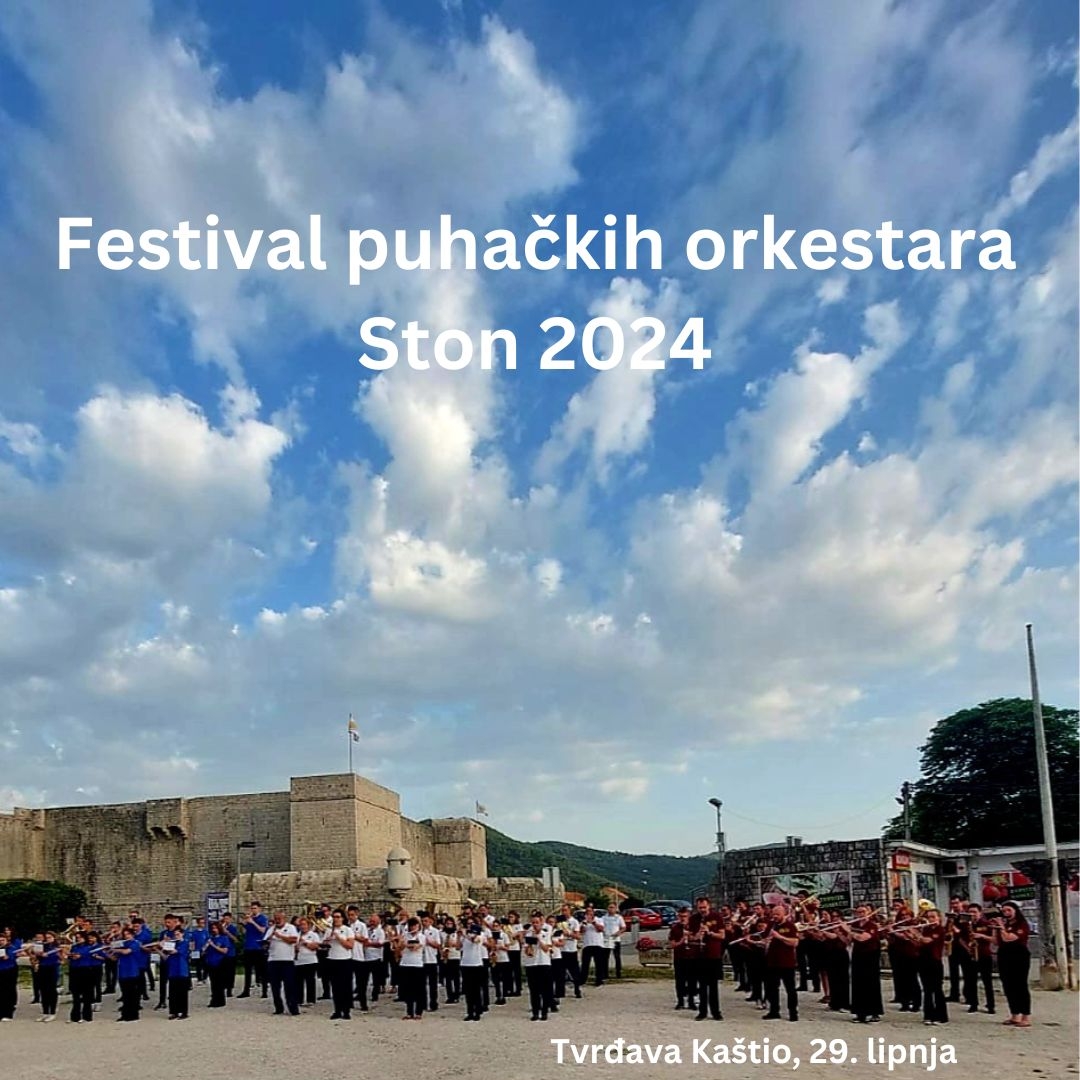 Brass band festival in Ston