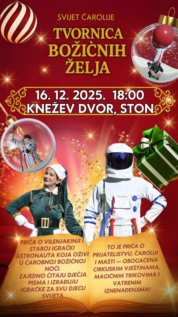 SVIJET ČAROLIJE- TVORNICA BOŽIĆNIH ŽELJA